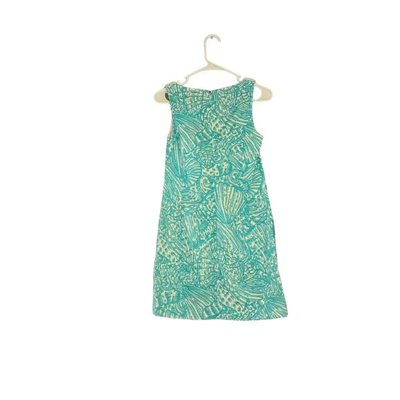 Lilly Pulitzer Women's Size 2 Macfarlane Lace Detail Blue Shift Dress - Picture 5 of 5